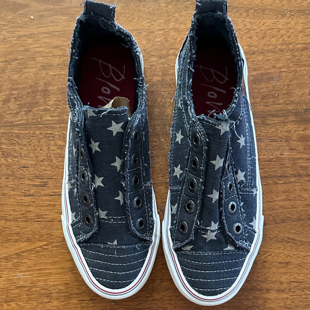 Blowfish Star Pattern Slip-On Sneakers
